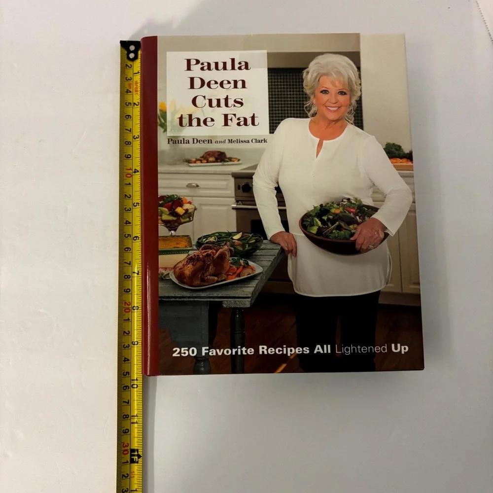 Paula Deen Cuts the Fat 250 Favorite Recipes Hardcover 1st Ed 2015 Cookbook